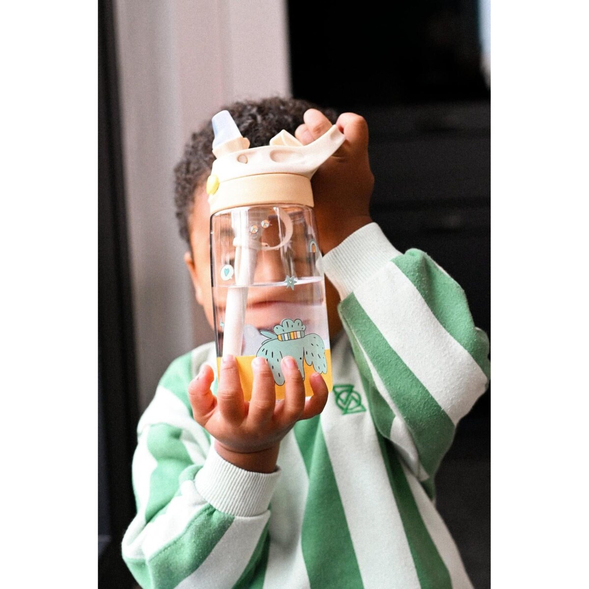 THE COTTON CLOUD butelka tritanowa dla dzieci, Funky Dogs