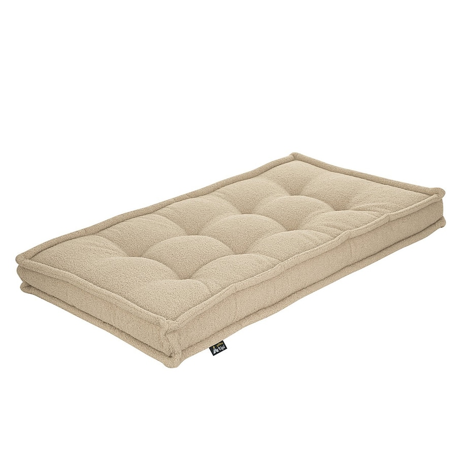 Materac francuski, jasny beż, 120x60x10cm, Boucle