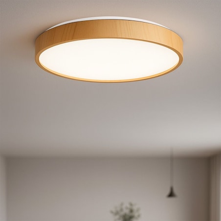Lampa Sufitowa G116-C 40Cm Beżowy, Metal