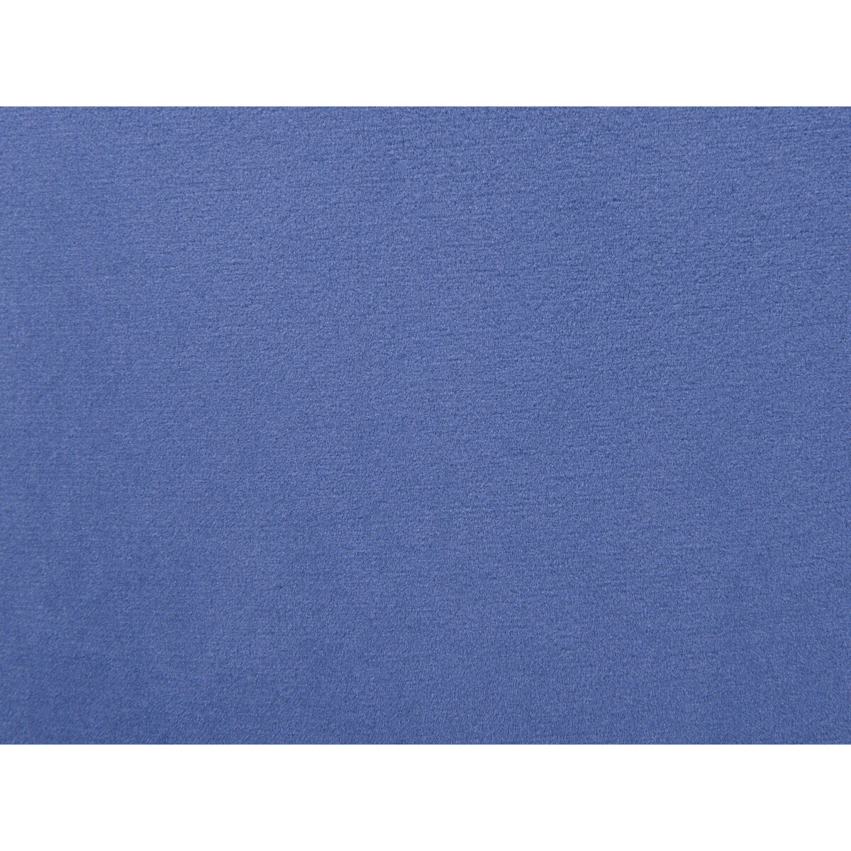 Puf welurowy ⌀ 39 cm niebieski SOPHIA