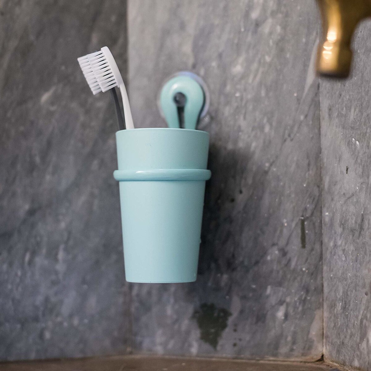 Kubek łazienkowy LOOP z uchwytem, KOZIOL