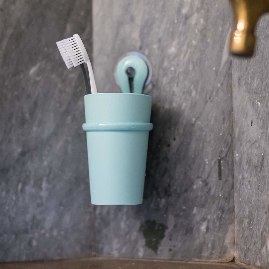 Kubek łazienkowy LOOP z uchwytem, KOZIOL