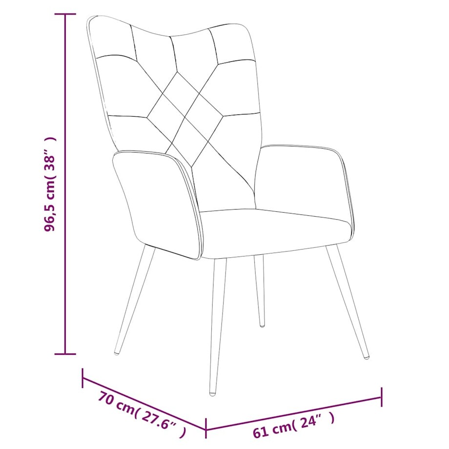 vidaXL Fotel z podnóżkiem, patchwork, obity tkaniną