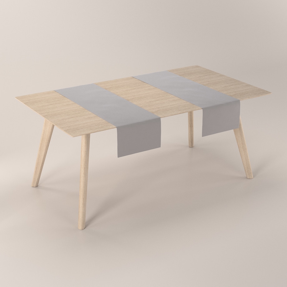 Bieżnik prostokątny 40x130 gołębi szary