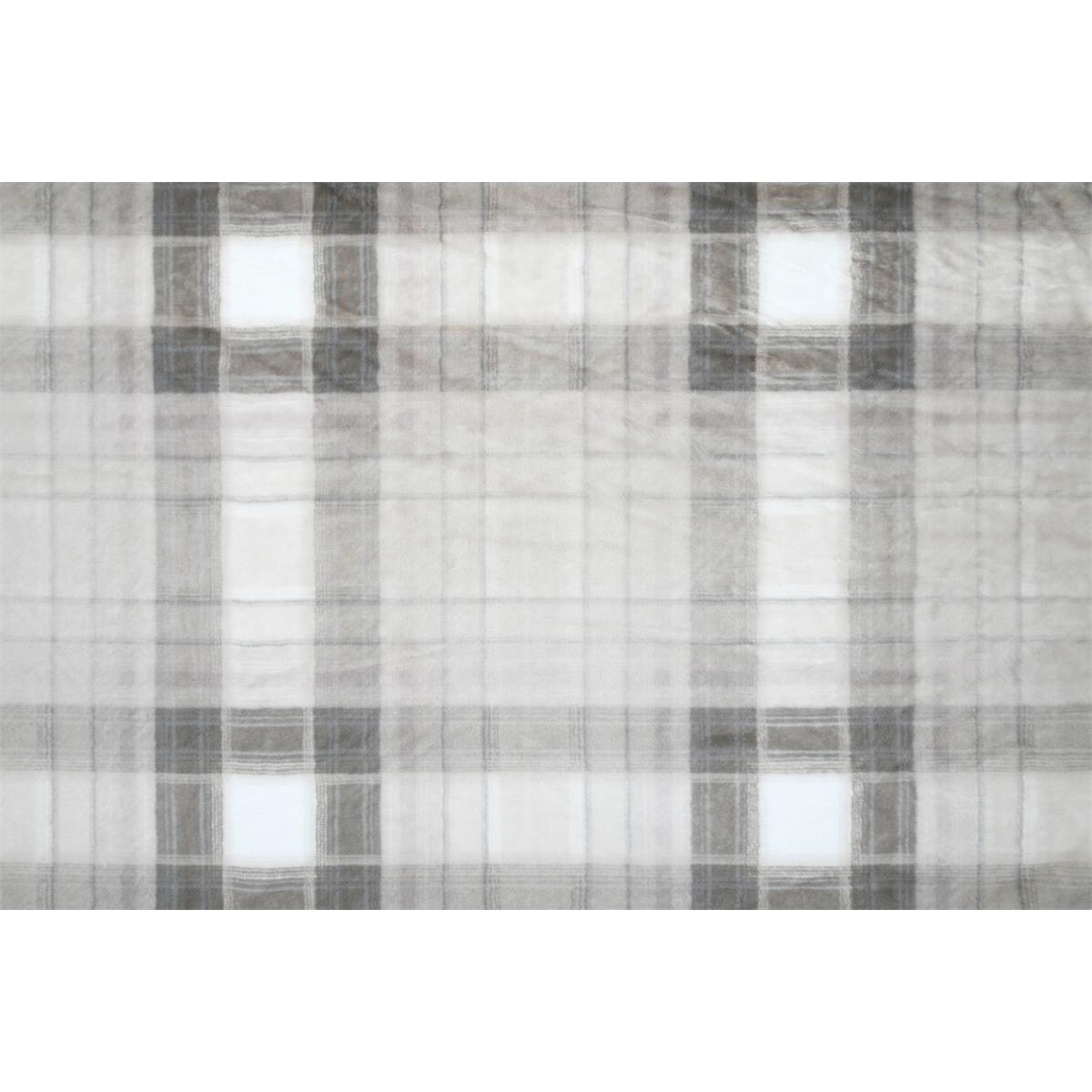 Koc pluszowy SCOTLAND w kratę, 130 x 160 cm