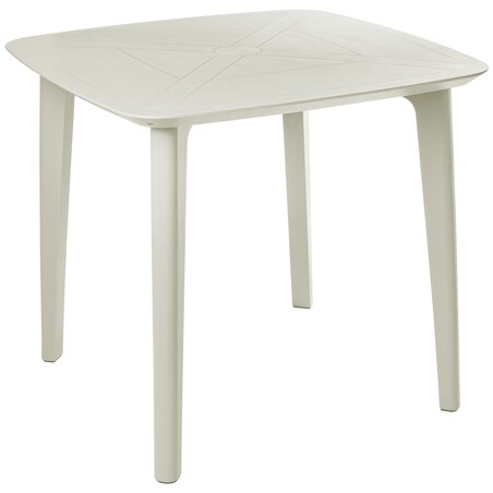 Stół ogrodowy SORICO 86 cm 86 cm Jasnobeżowy