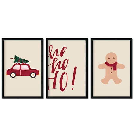 3 x plakat dla dzieci | święta 1 30x40