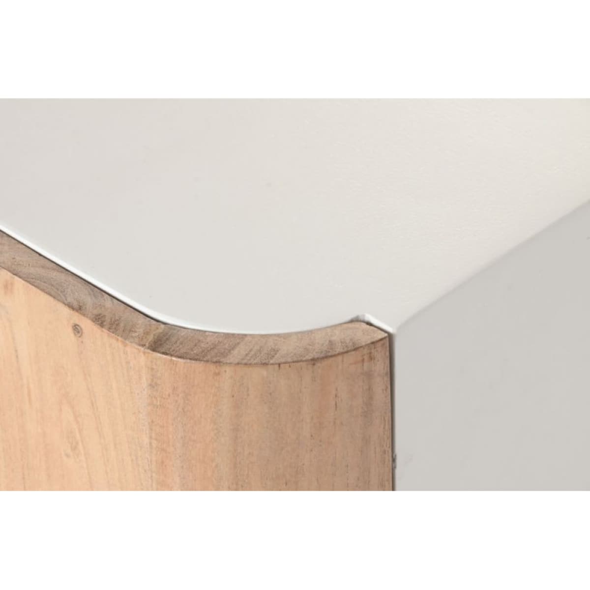 Szafka nocna z drewna mango i akacji 50x40x25 cm AKASJA