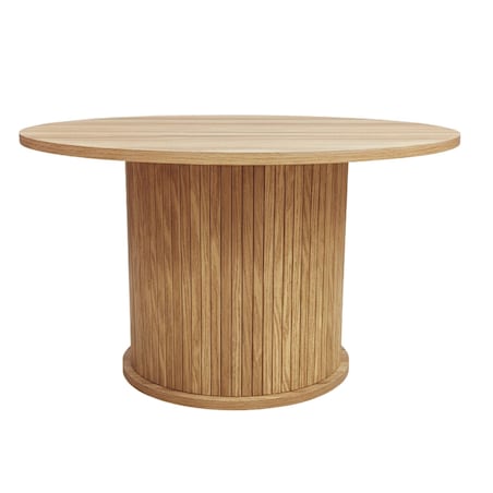 Stolik kawowy ryflowany SCAVA, Ø 70 x 40 cm