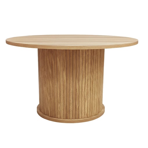 Stolik kawowy ryflowany SCAVA, Ø 70 x 40 cm