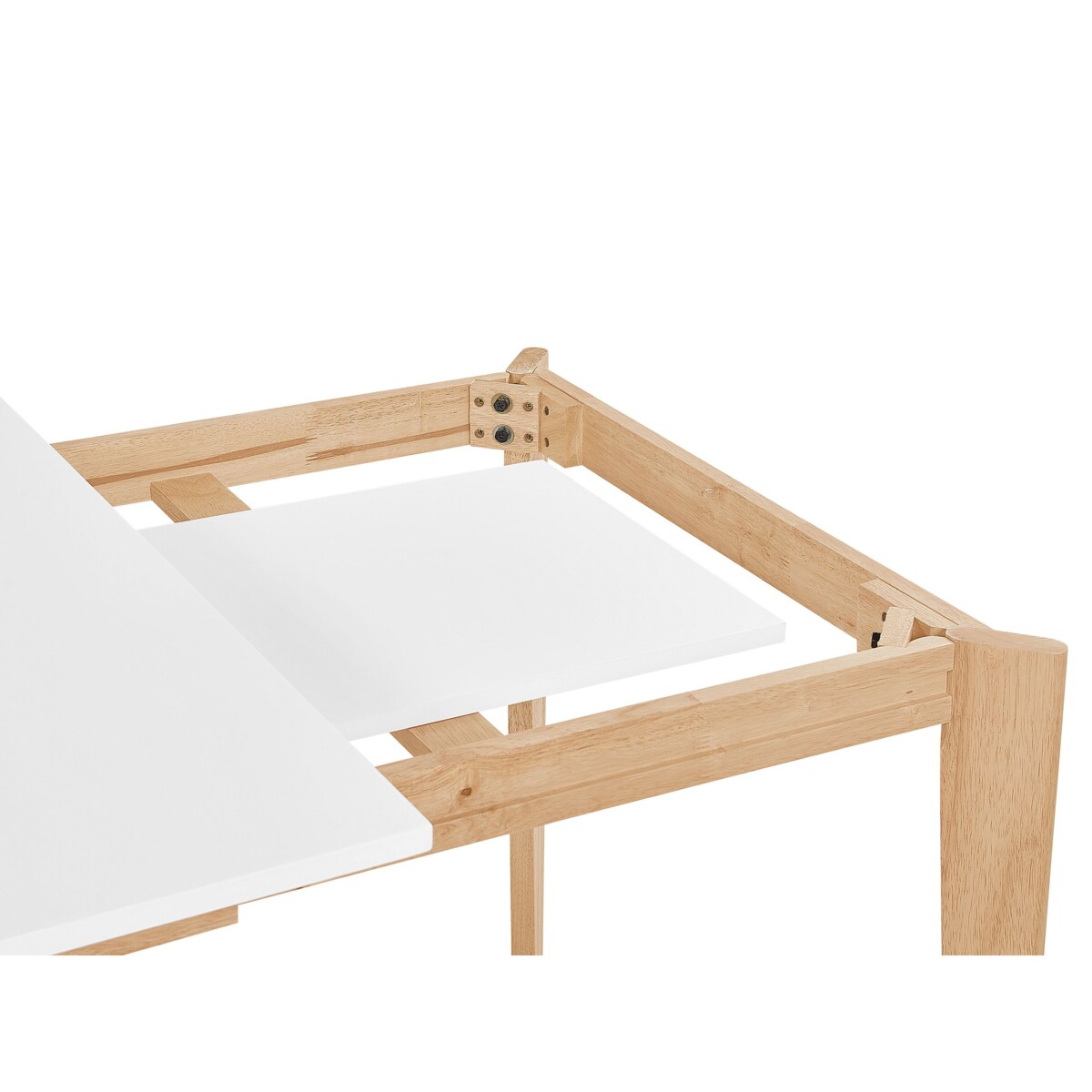 Stół do jadalni rozkładany SOLA Biały 140/180 cm 90 cm