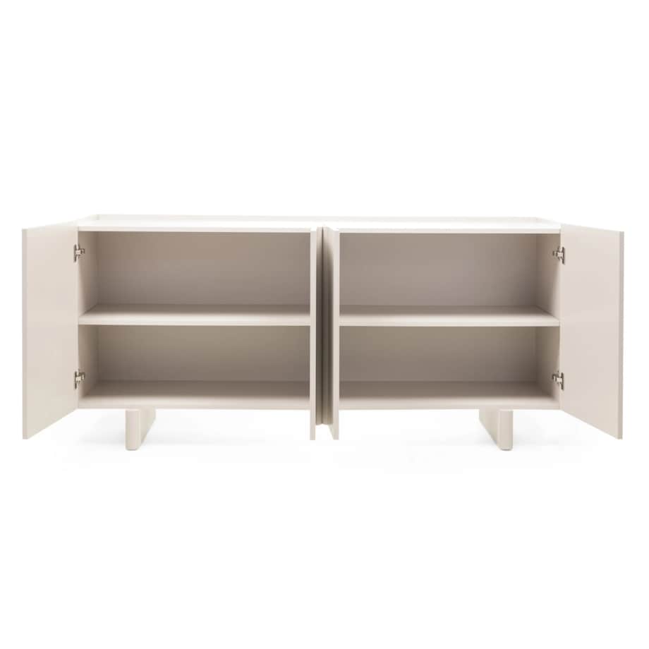 Komoda 4-drzwiowa 86x184x48 cm POPS kaszmirowa