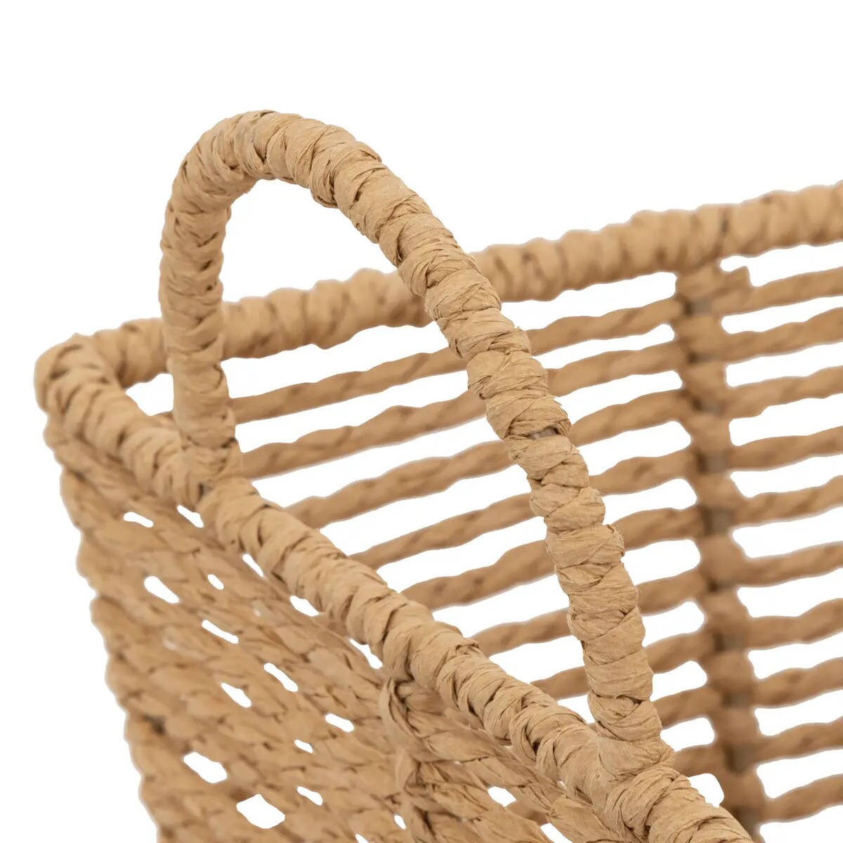 Kosze plecione EUGENE, z uchwytami, 2 sztuki