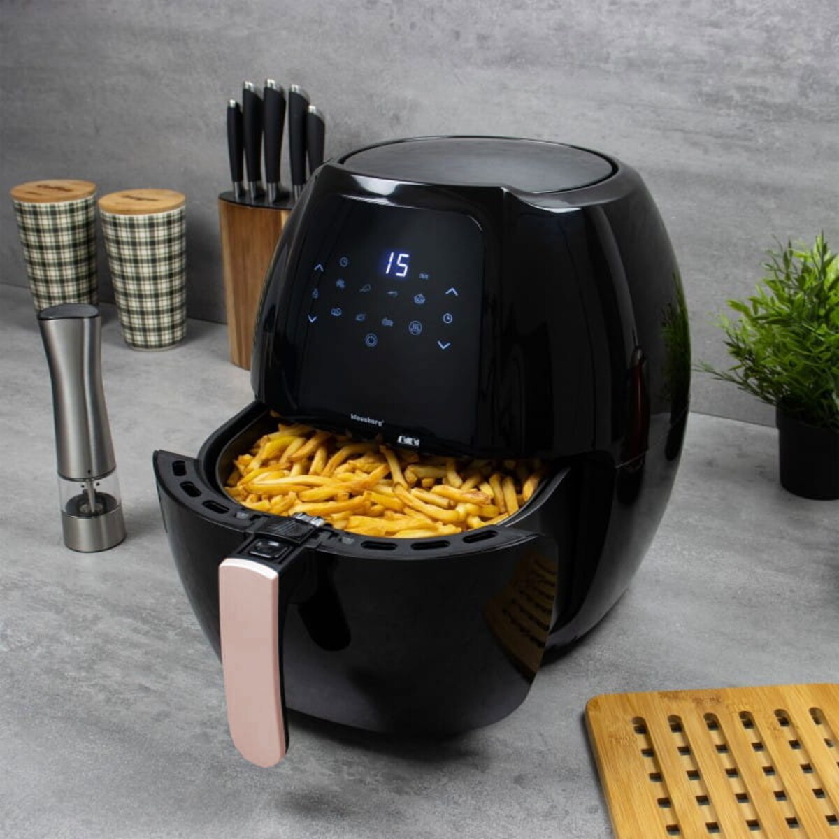 Frytownica beztłuszczowa 7.7L 1800W frytkownica KLAUSBERG Air Fryer