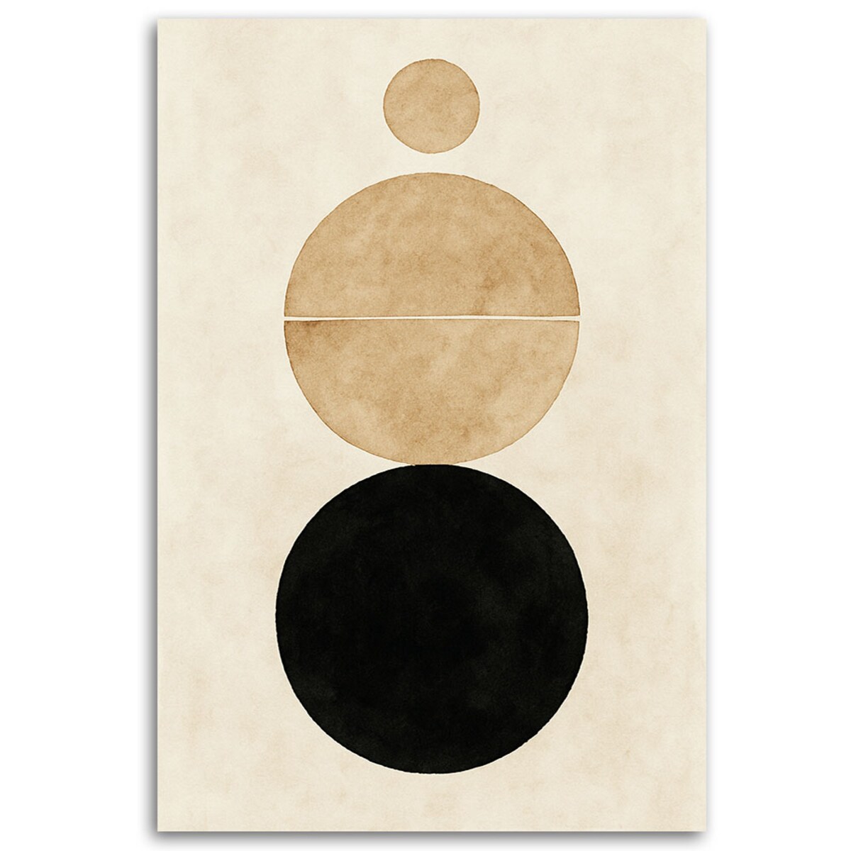 Feeby Obraz na płótnie, Koła Minimalizm Geometria 80x120