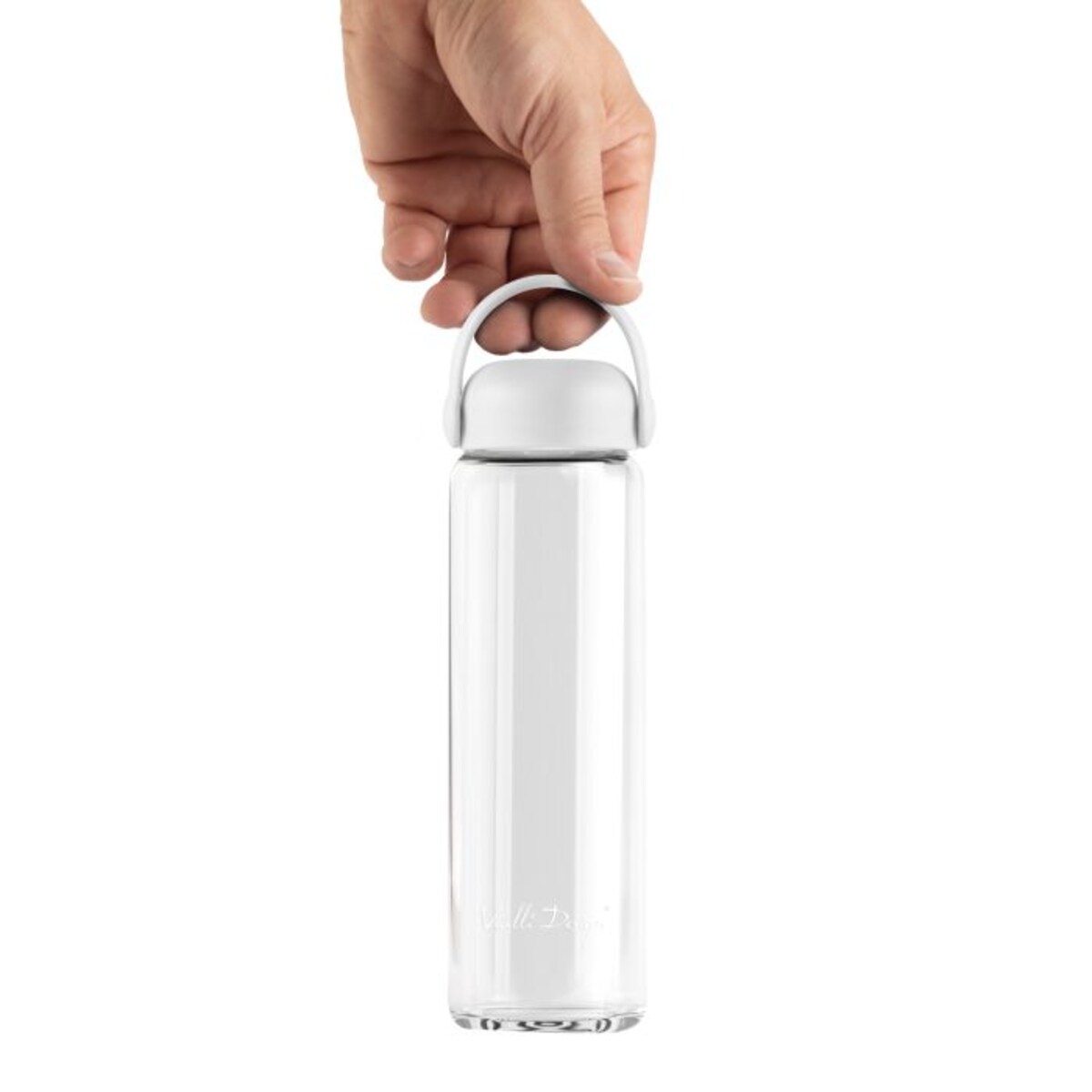 Szklana butelka na wodę Fuori 540 ml biała 30220