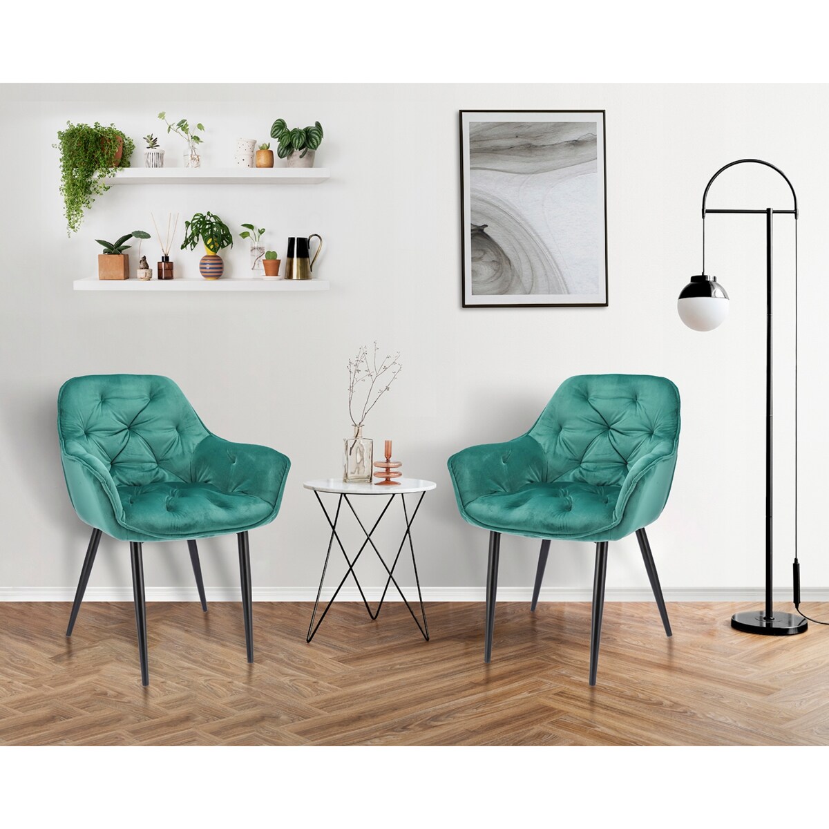 Krzesło LARGO zielone (nowy kod)