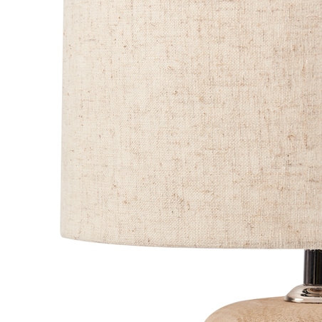 Lampa stołowa BETWA Drewno mango Jasnobrązowy