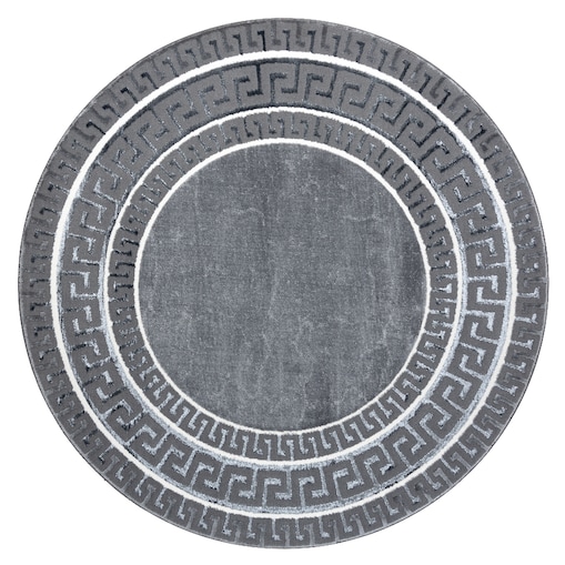 Dywan ALLURE 1960 koło, Grecki klucz, ramka koło 120 cm