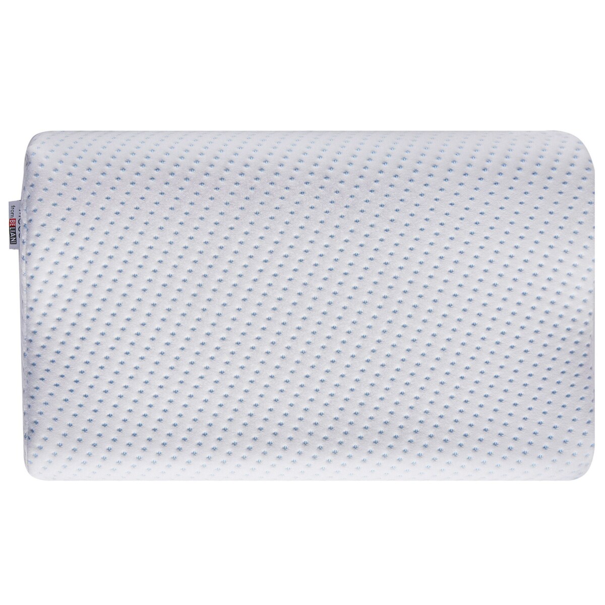Poduszka żelowa memory foam wysoka 50 x 30 cm biała KANGTO