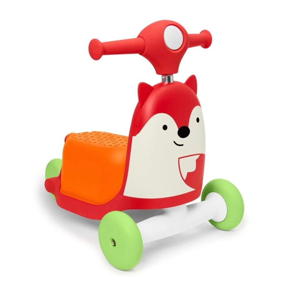 Skip Hop Hulajnoga, Jeździk i Pchacz dla Dziecka 3w1 Lis ZOO