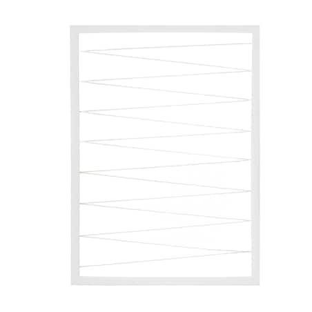Ramka Na Zdjęcia 50X70 Cm Multiramka Ze Sznurkami Galeria Biała