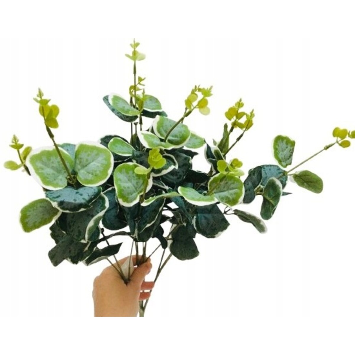 LIŚĆ GAŁĄZKA eukaliptus dodatek do stroika wiązanki sztuczna łodyga zielona