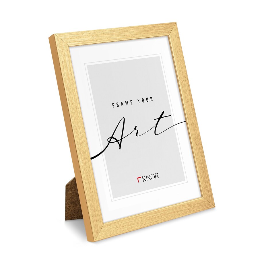Ramka złoto, 10x15 cm, ramka na zdjęcie, Knor - złote ramki do zdjęć i plakatów glamour