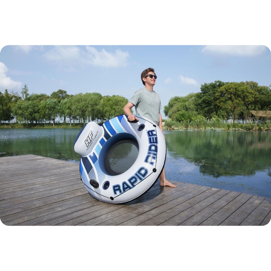 Fotel dmuchany do pływania koło dmuchane do wody Bestway 43116