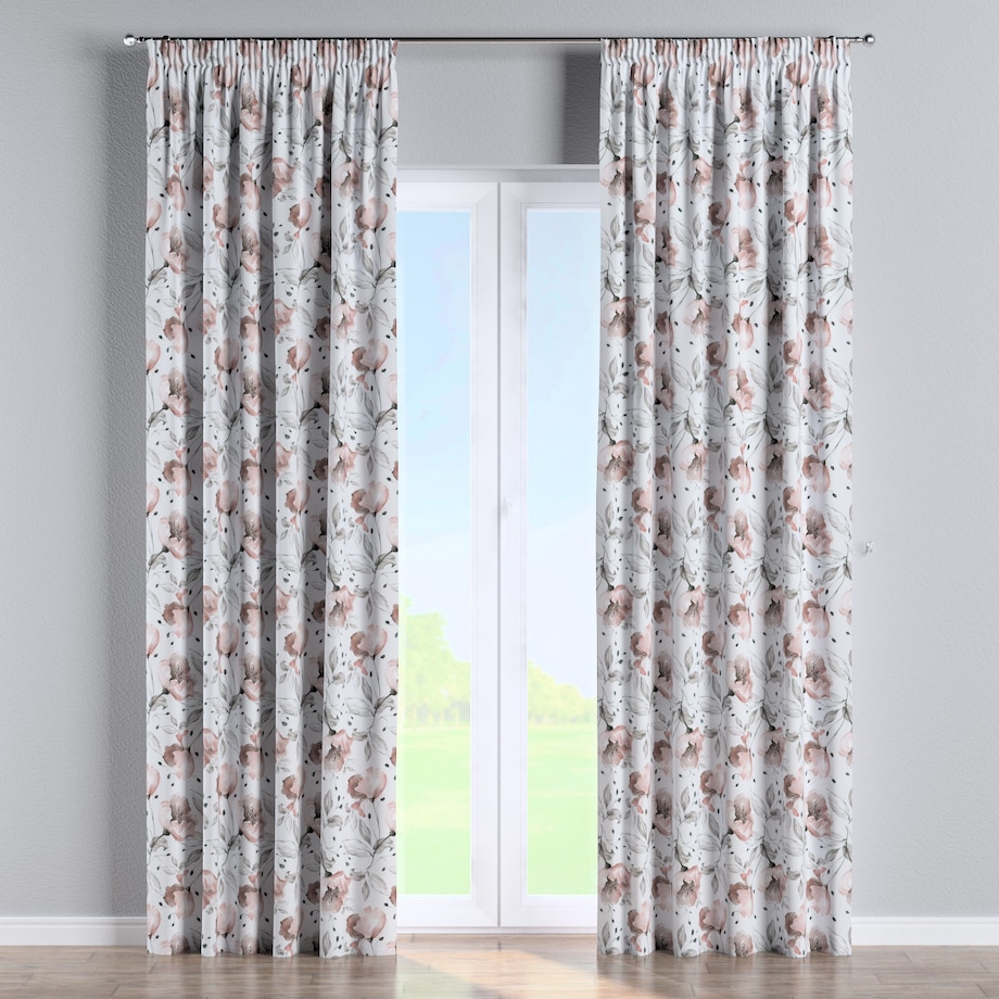 Komplet zasłon na taśmie 2szt. 130x260cm 704-50, 130x260