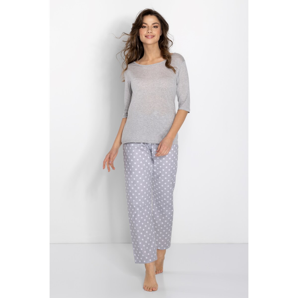 Piżama Keep Secrets Tencel Grey, S