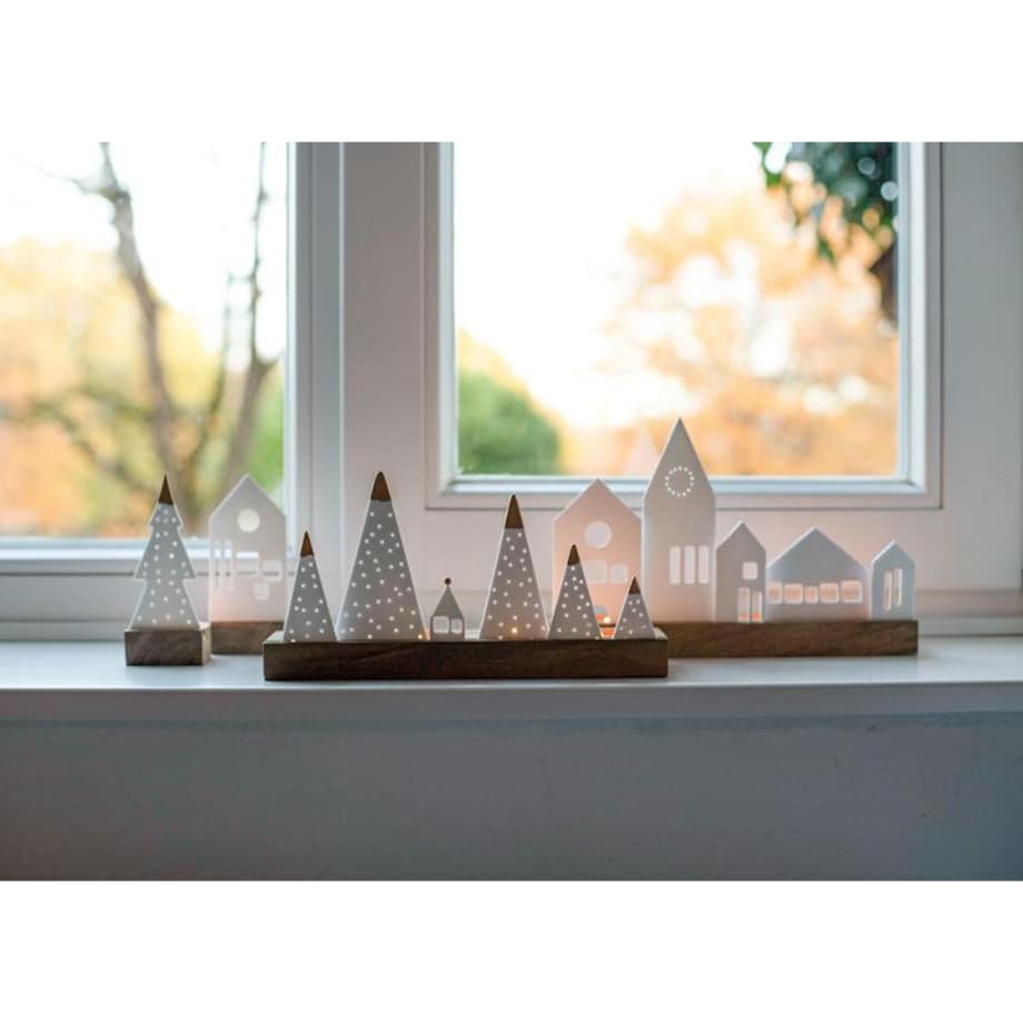 Świecznik na tealight MIASTO