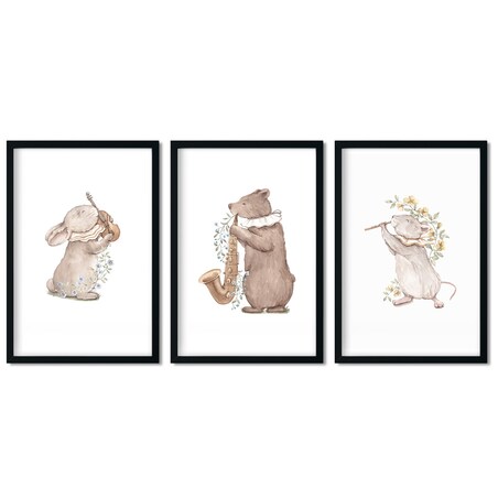 3 x plakat dla dzieci | zestaw 2 30x40