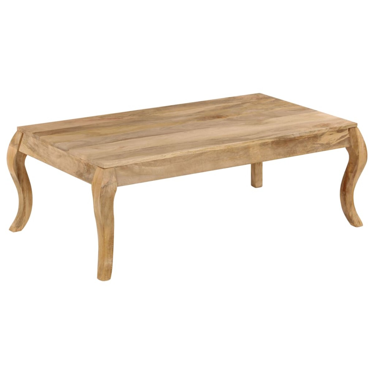 vidaXL Stolik kawowy z litego drewna mango, 116 x 66 x 41 cm