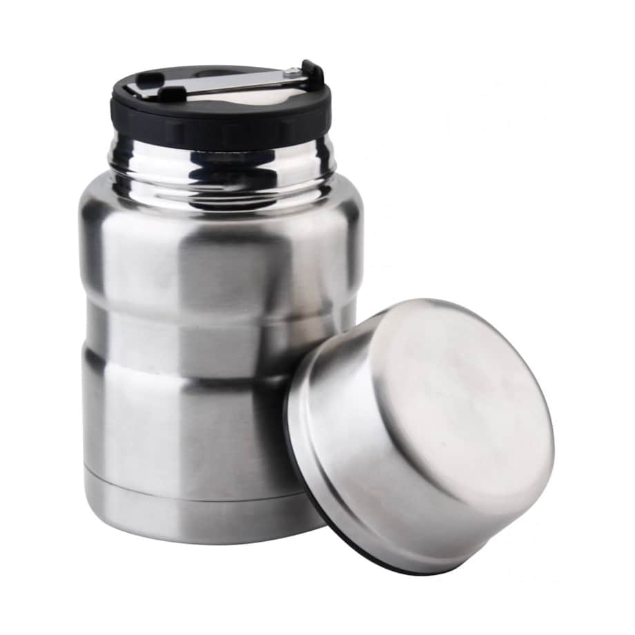 Termos obiadowy stalowy 0.5L srebrny KINGHOFF