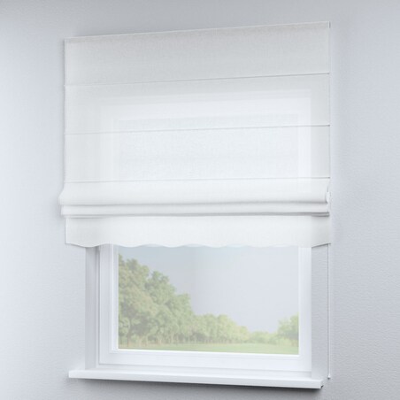 Roleta rzymska Florencja 160x170 prześwitująca ecru