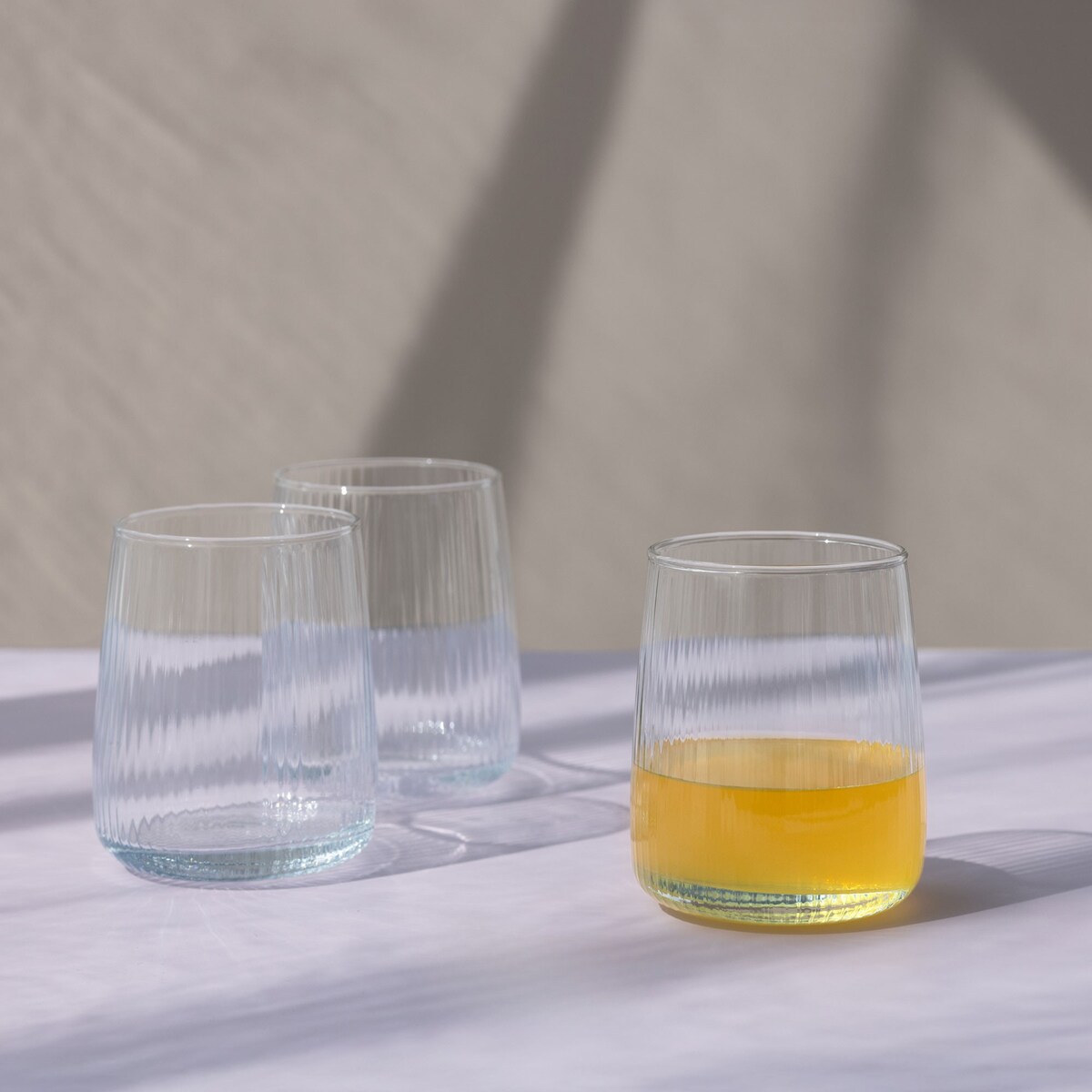 Szklanka ryflowana MIMOSA