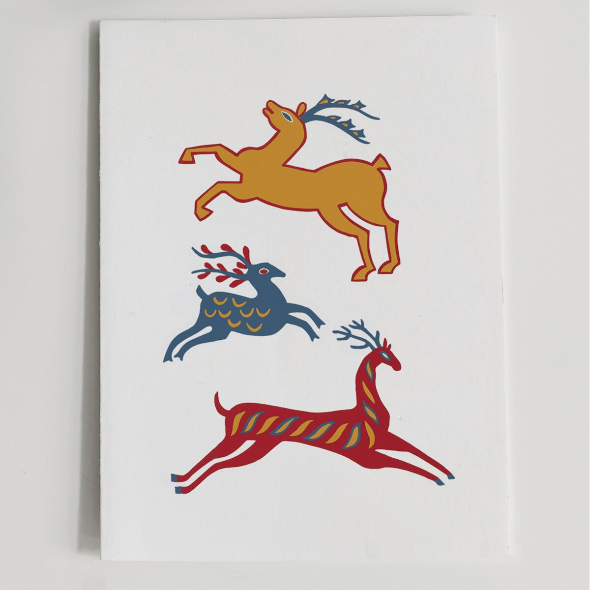 Plakat Renifery 21x30cm