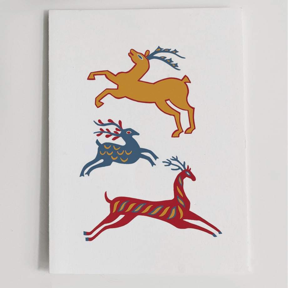 Plakat Renifery 21x30cm