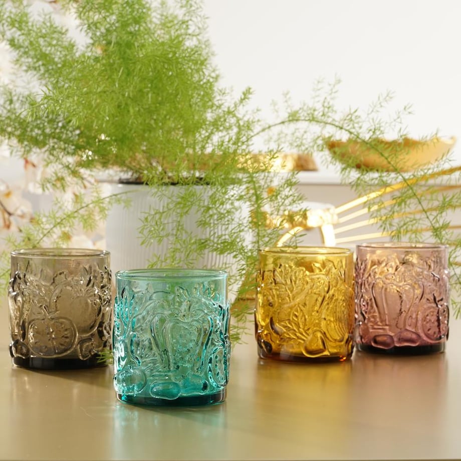 VILLA ITALIA Szklanka zielona 350 ml MONDO emerald