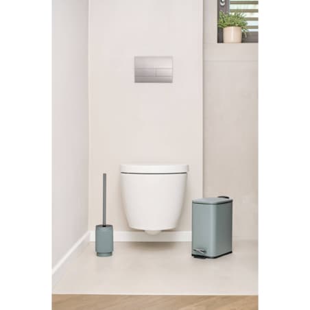 Szczotka WC z pojemnikiem z poliresinu, Ø 9,2 cm