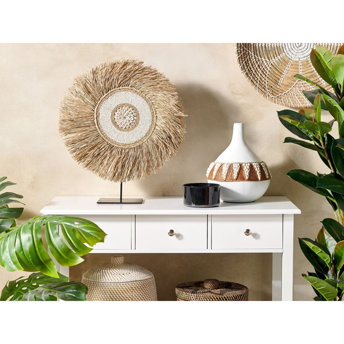 Dekoracja ze słomy naturalna ACEH