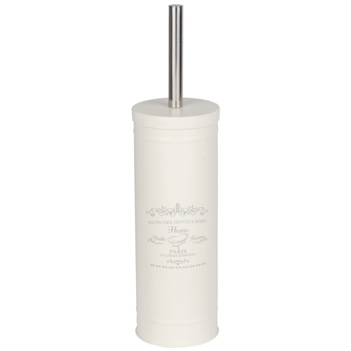 Pojemnik na szczotkę HOME PARIS + szczotka WC, WENKO