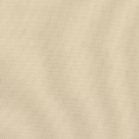 vidaXL Okrągła poduszka, beżowa, Ø 60 x11 cm, tkanina Oxford
