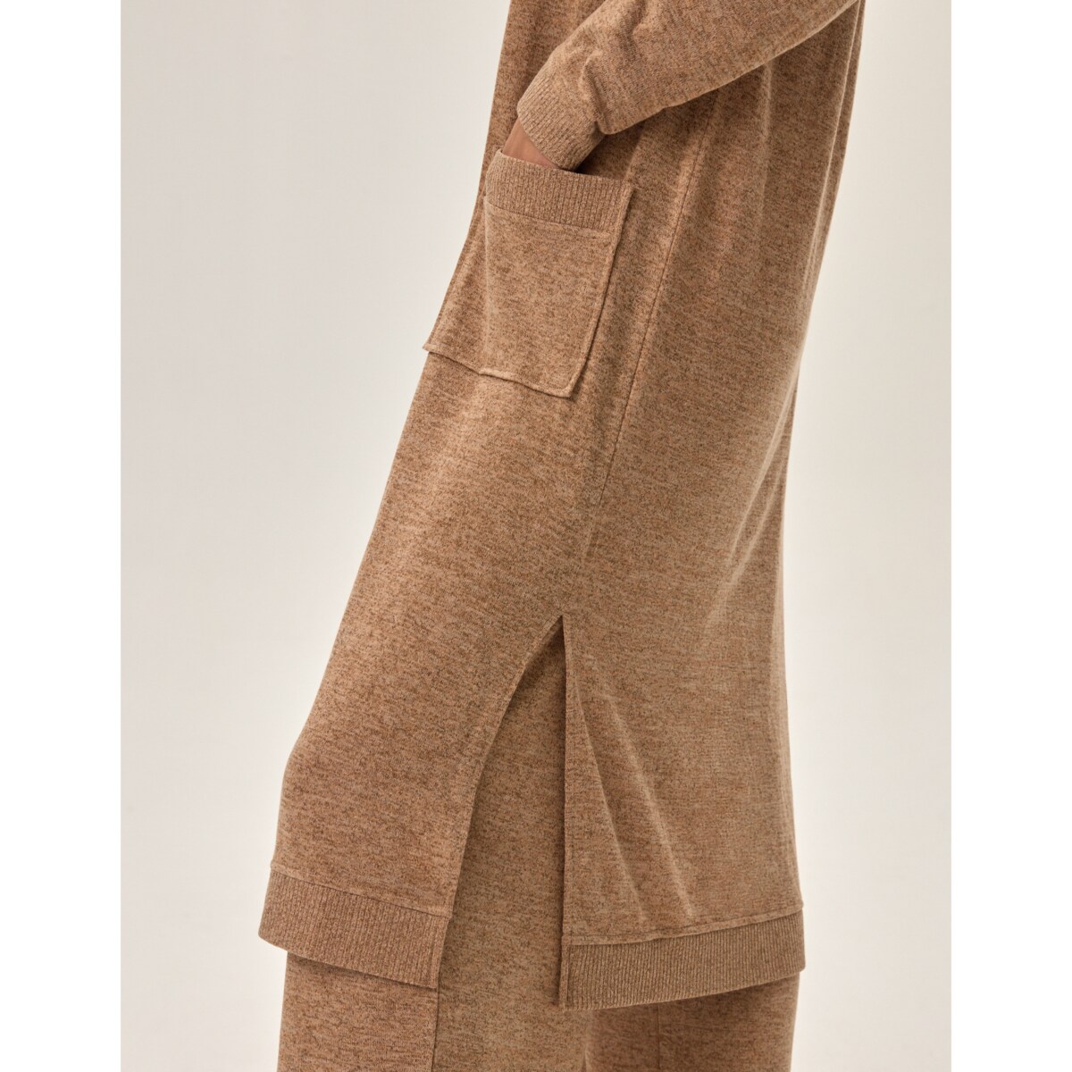 Szlafrok Fudge 41948-80X Beżowy Beżowy, S