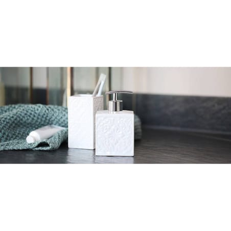 Pojemnik na szczotkę CORDOBA + szczotka WC, WENKO