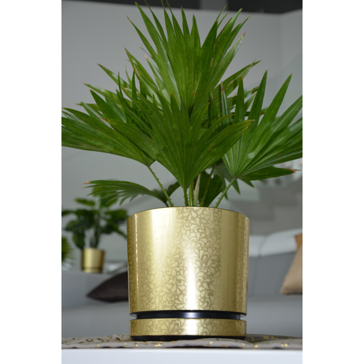 14 cm piękny wzór ZŁOTA KORONKA kobieca motyw artystyczny elegancki glamour ekskluzywna wyrafinowana