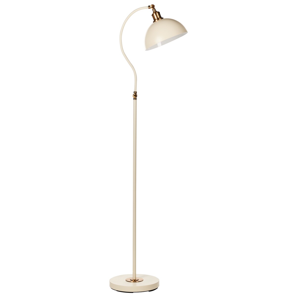 Lampa podłogowa LENNON Regulowana Metal Jasnobeżowy