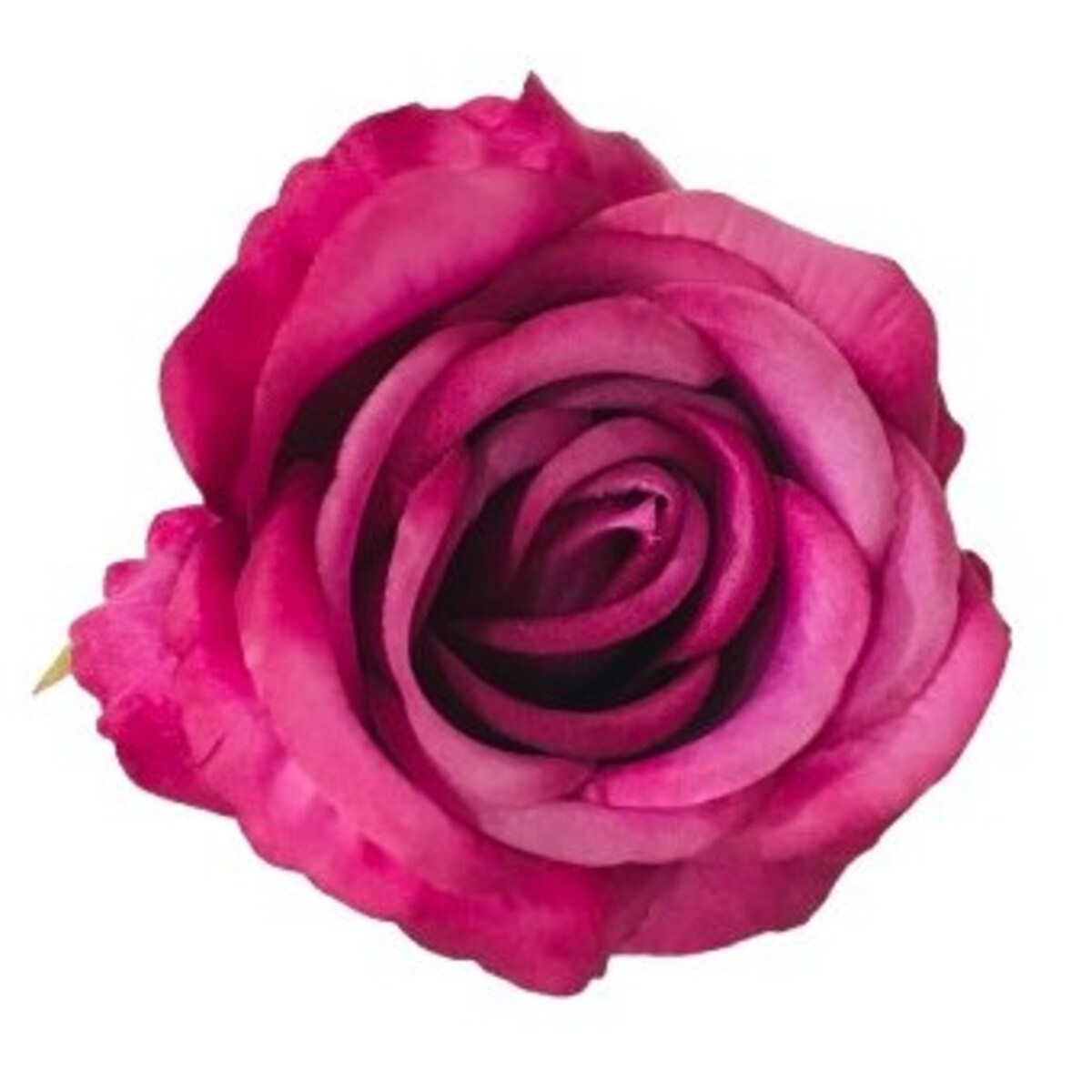 6x Róża sztuczna wyrobowa do wiązanek główka pąk cmentarz kwiaty róże duże