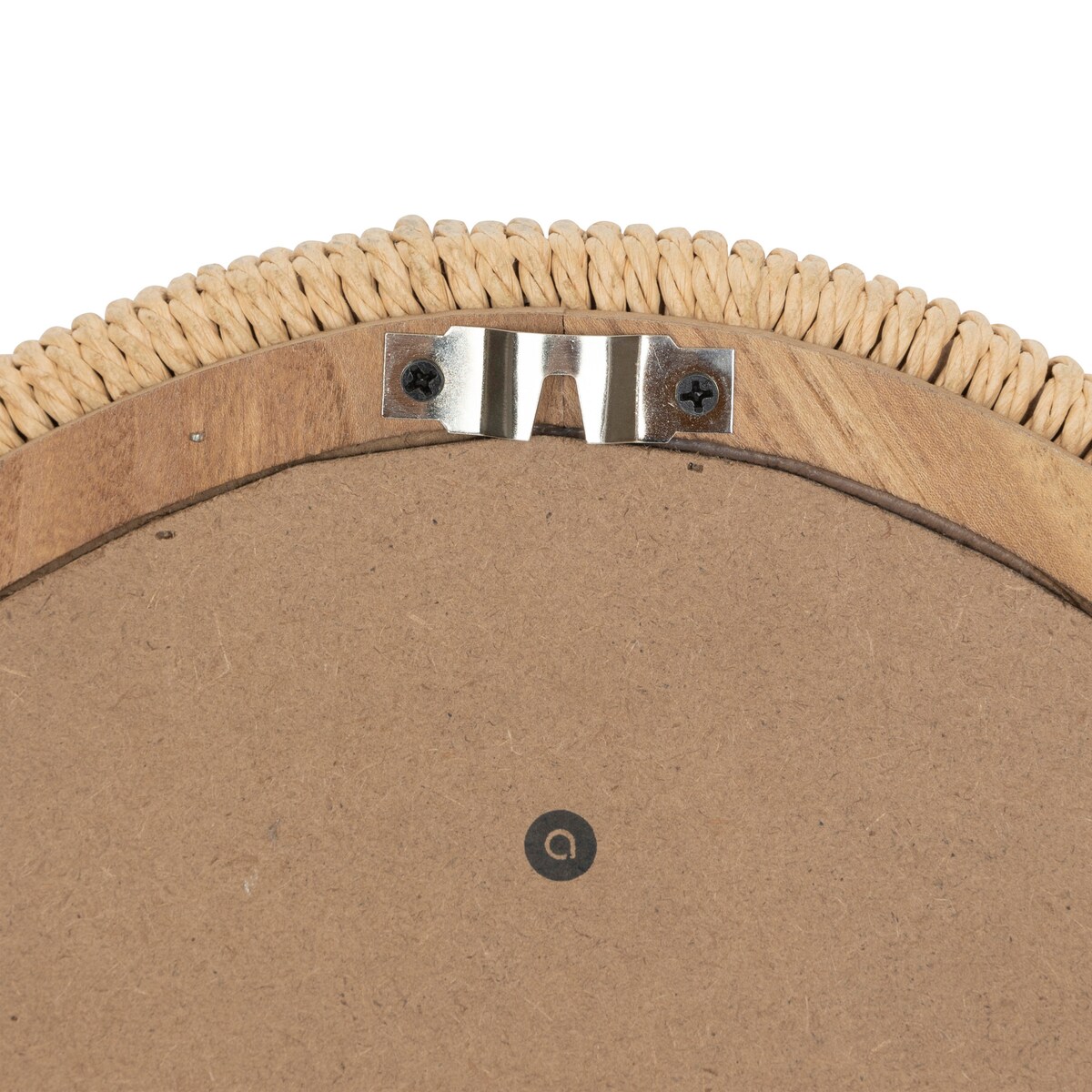 Lustro w ramie ze sznurka LAIA, 58 x 114 cm